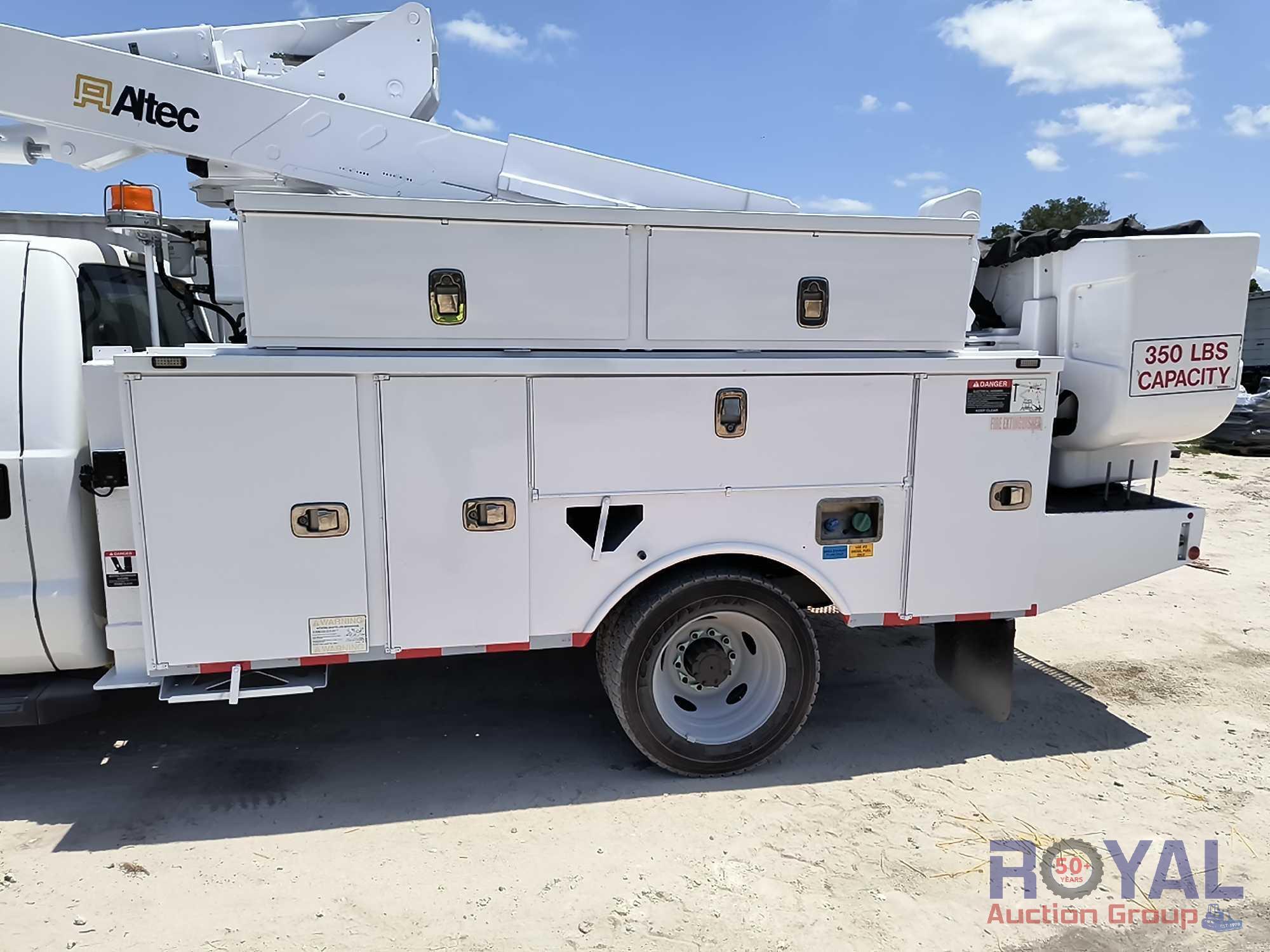 2014 Ford F550 4x4 Altec AT37G Bucket Truck