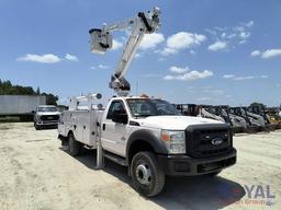 2014 Ford F550 4x4 Altec AT37G Bucket Truck