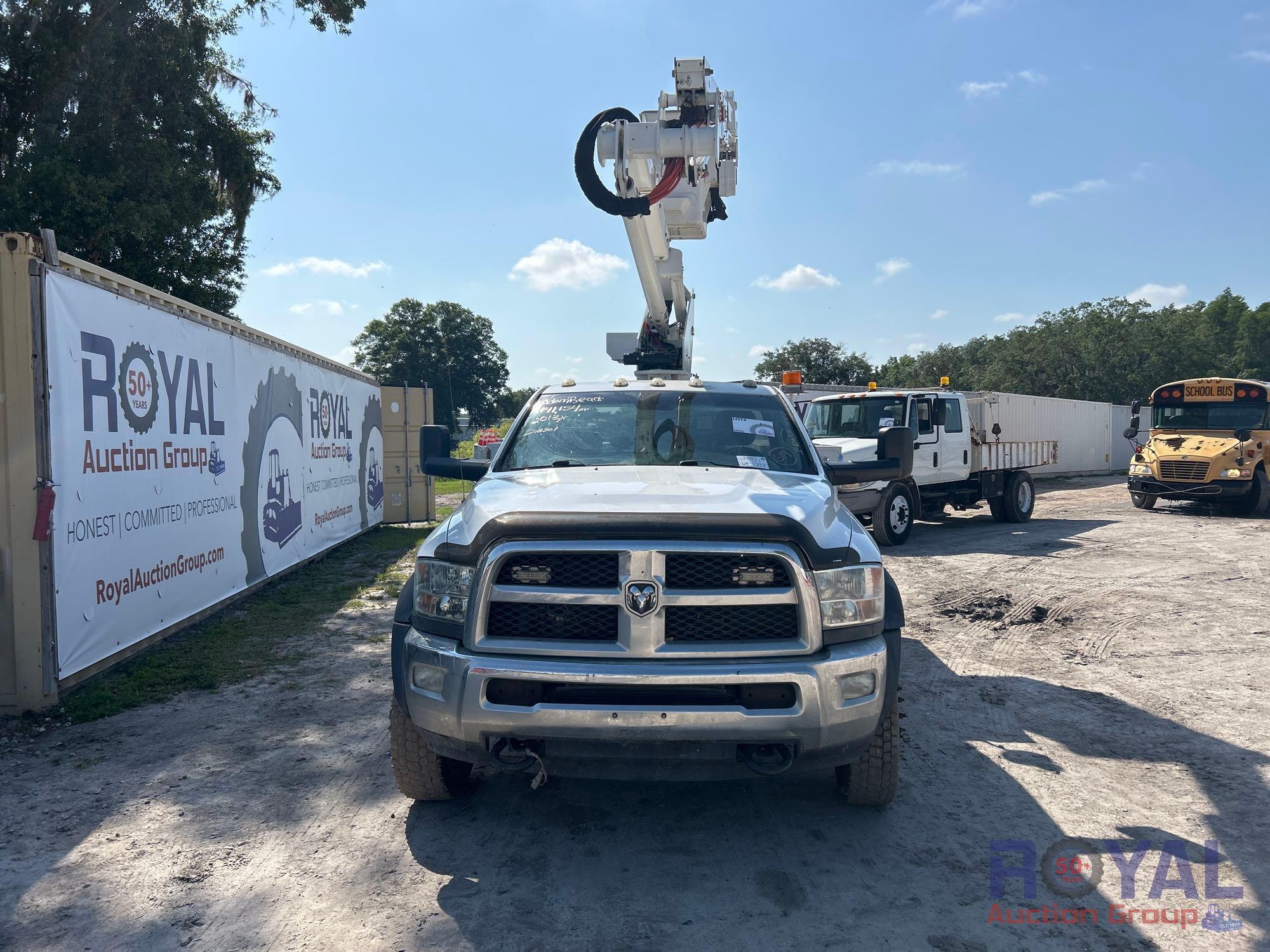 2013 Ram 5500 4x4 Altec AT37G Bucket Truck