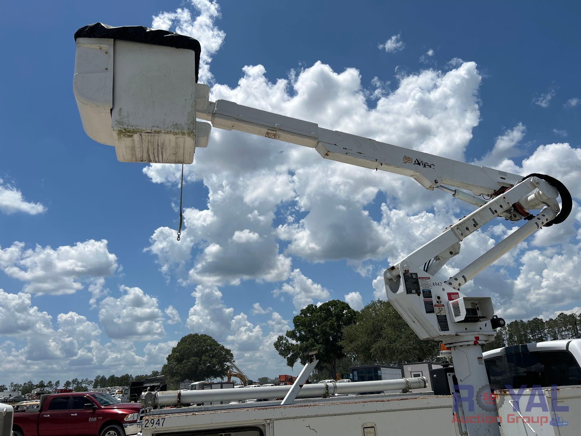 2009 Dodge Ram 4x4 Altec AT37-G Bucket Truck