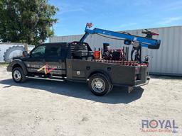 2013 Ford F450 4x4 Crew Cab Little Beaver LS300 Drill Rig Truck