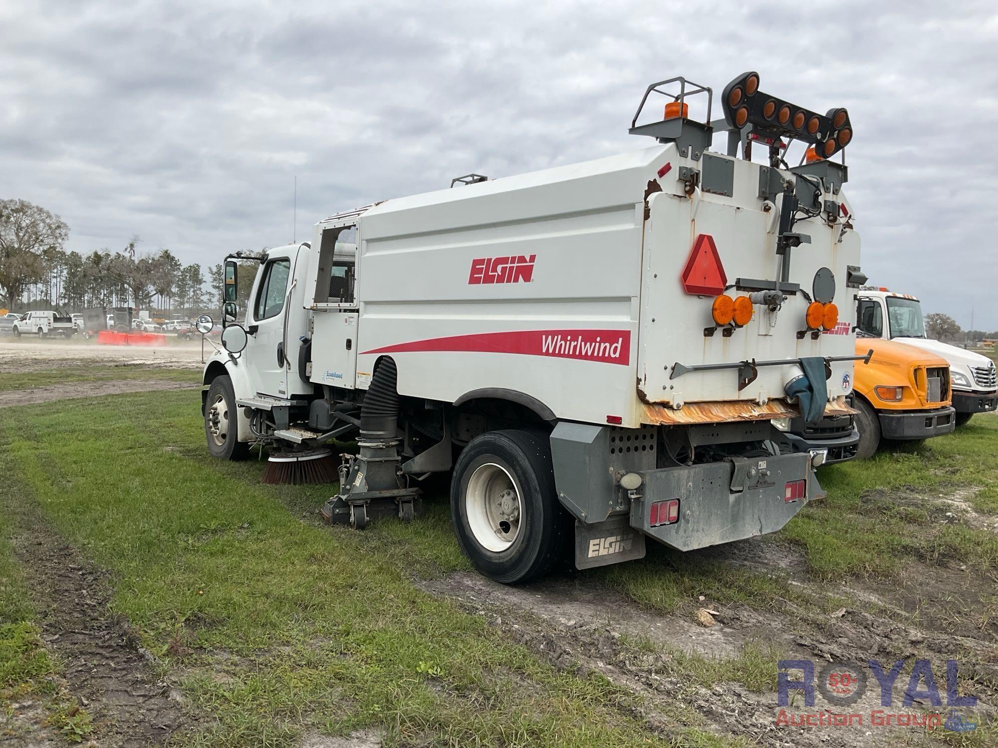 2017 Freightliner M2 106 Elgin MV Sweeper Truck