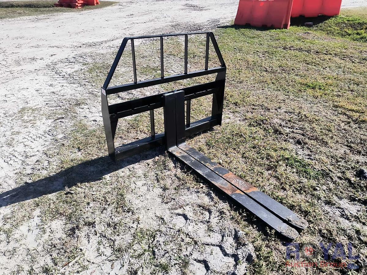 2024 Kivel 48in Fork Skid Steer Attachment