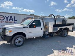 2011 Ford F-550 4x4 Pak Rite Septic Truck