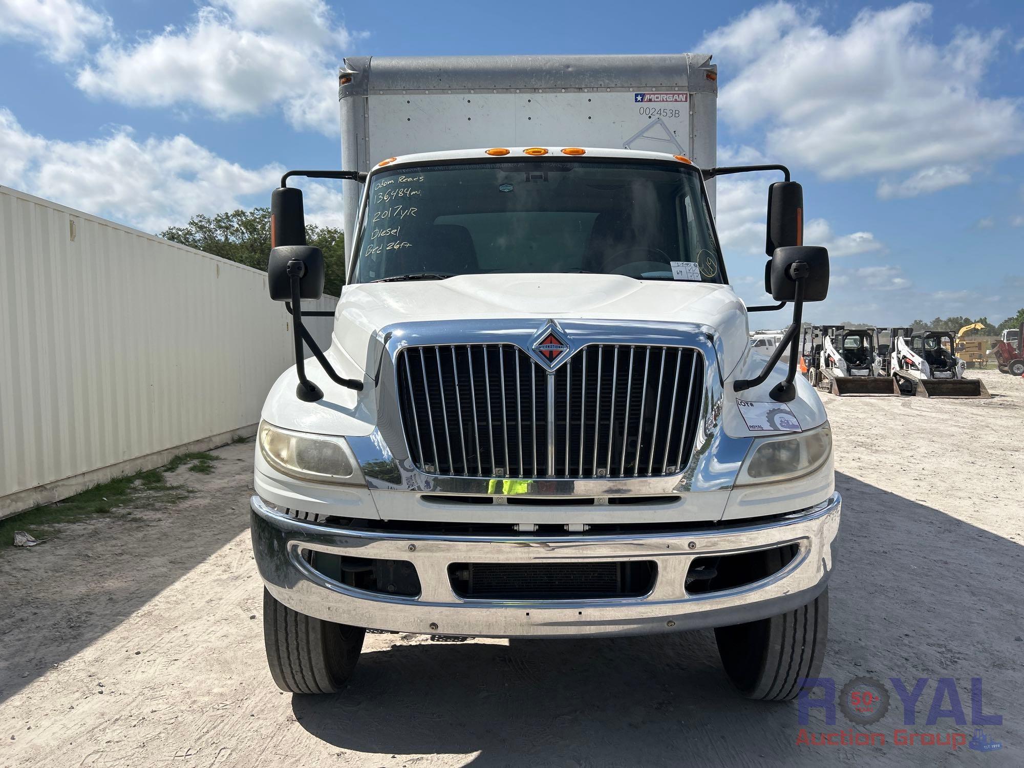 2017 International DuraStar 26ft 4300 Box Truck