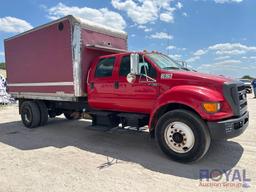 2012 Ford F750 Crew Cab 15ft Dump Truck