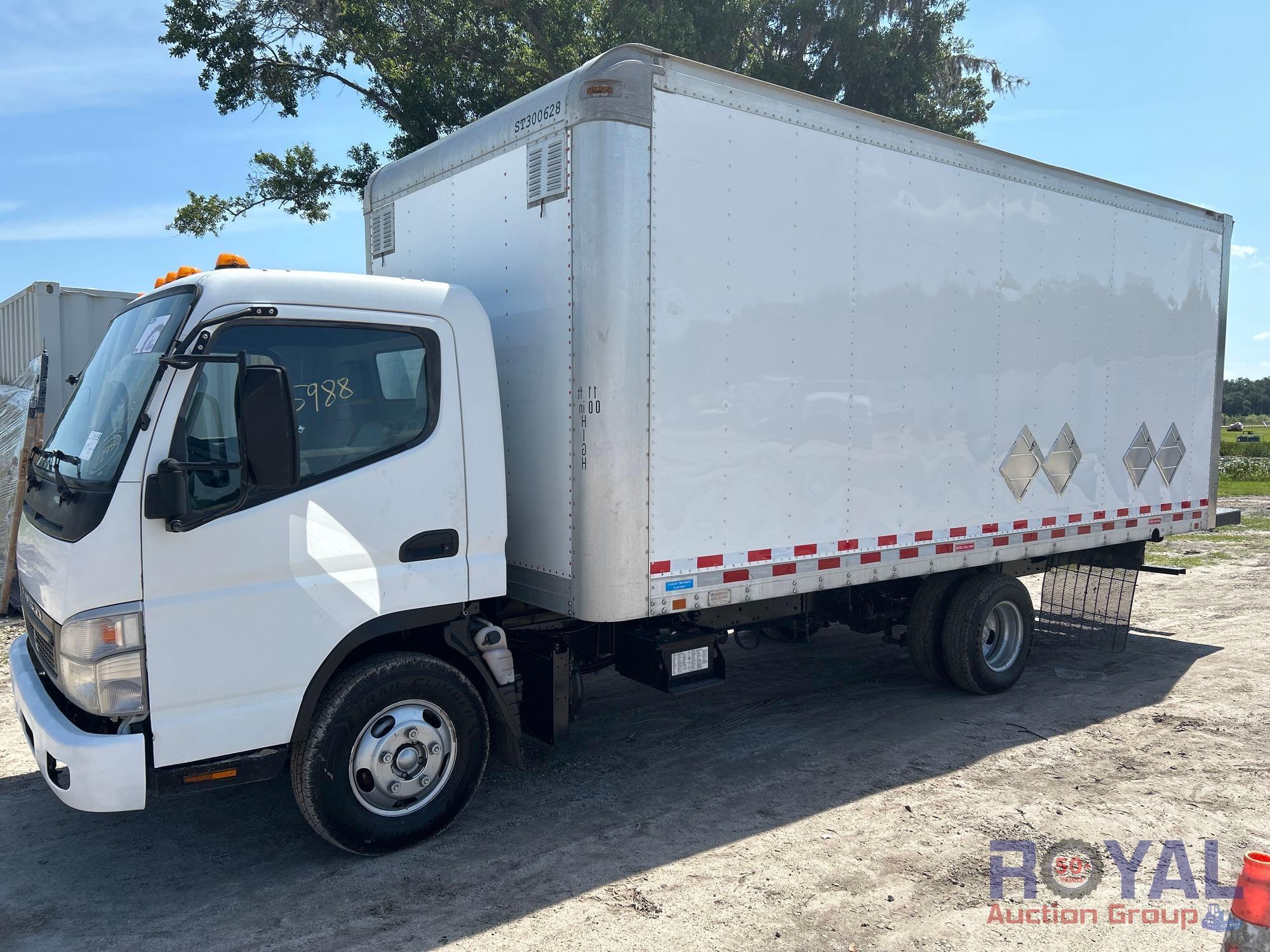 2008 Mitsubishi Fuso FE83D 18ft Box Truck