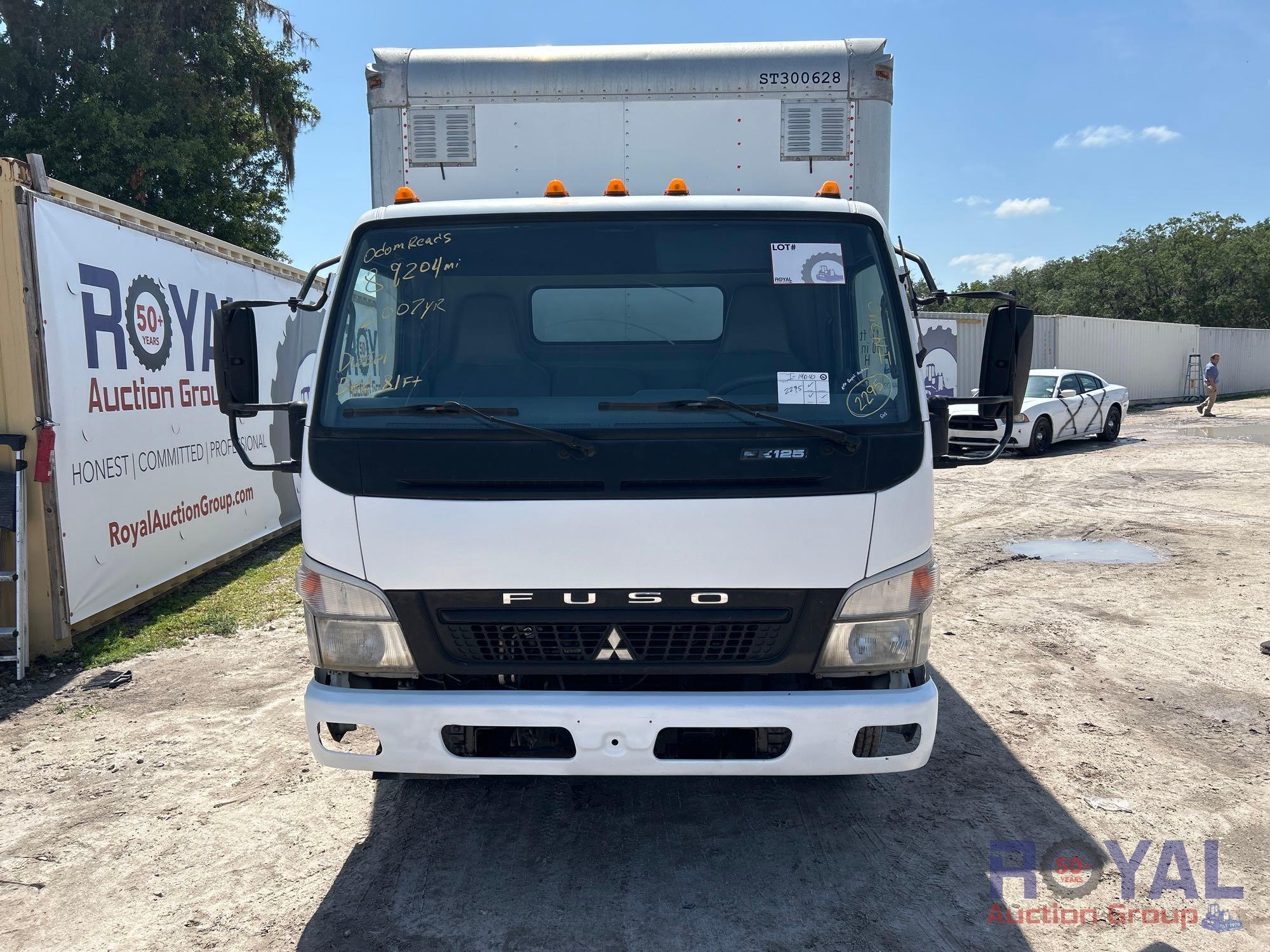 2008 Mitsubishi Fuso FE83D 18ft Box Truck