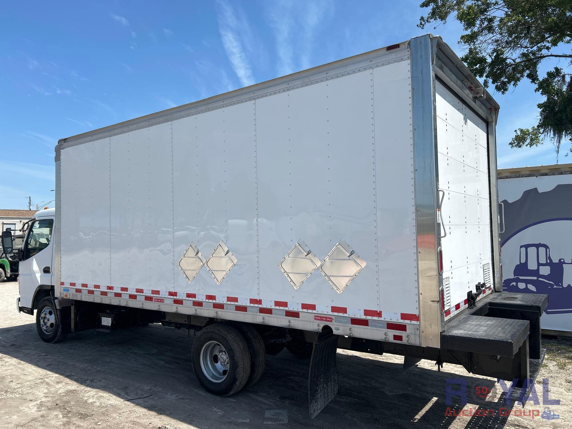 2008 Mitsubishi Fuso FE83D 18ft Box Truck