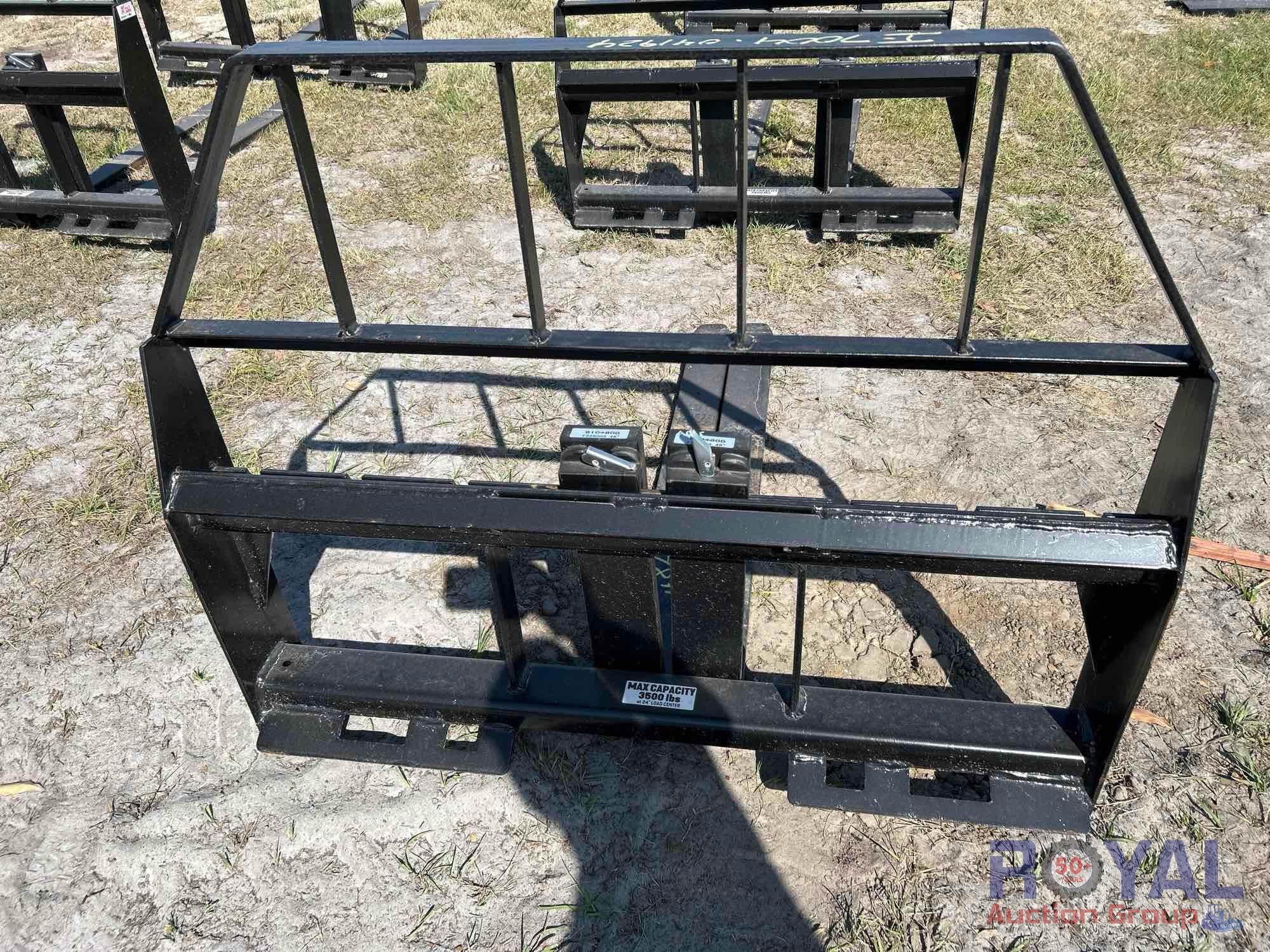 2024 Kivel 48in Fork Skid Steer Attachment