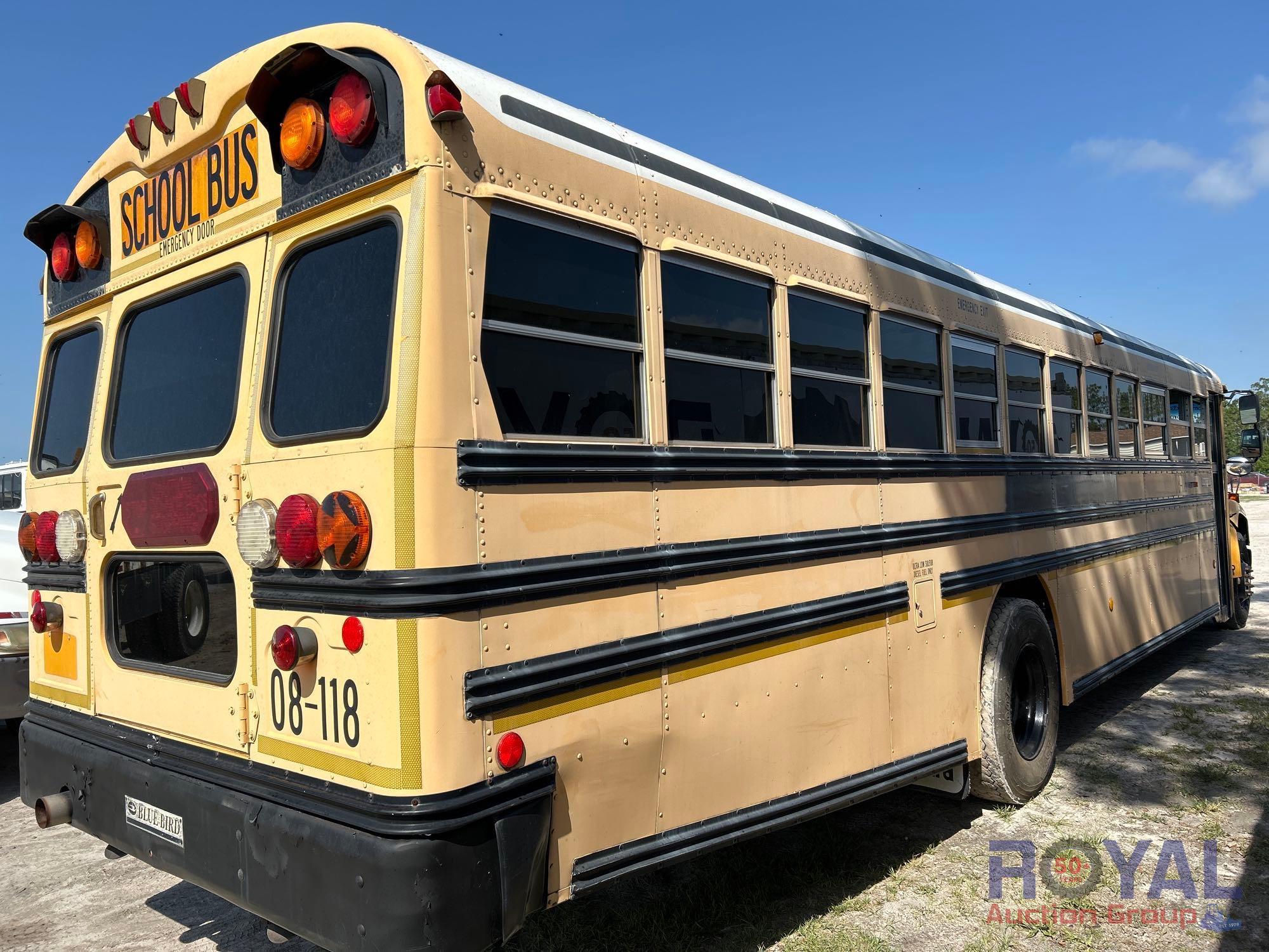 2008 Blue Bird BB Conventional 72 Passenger School Bus