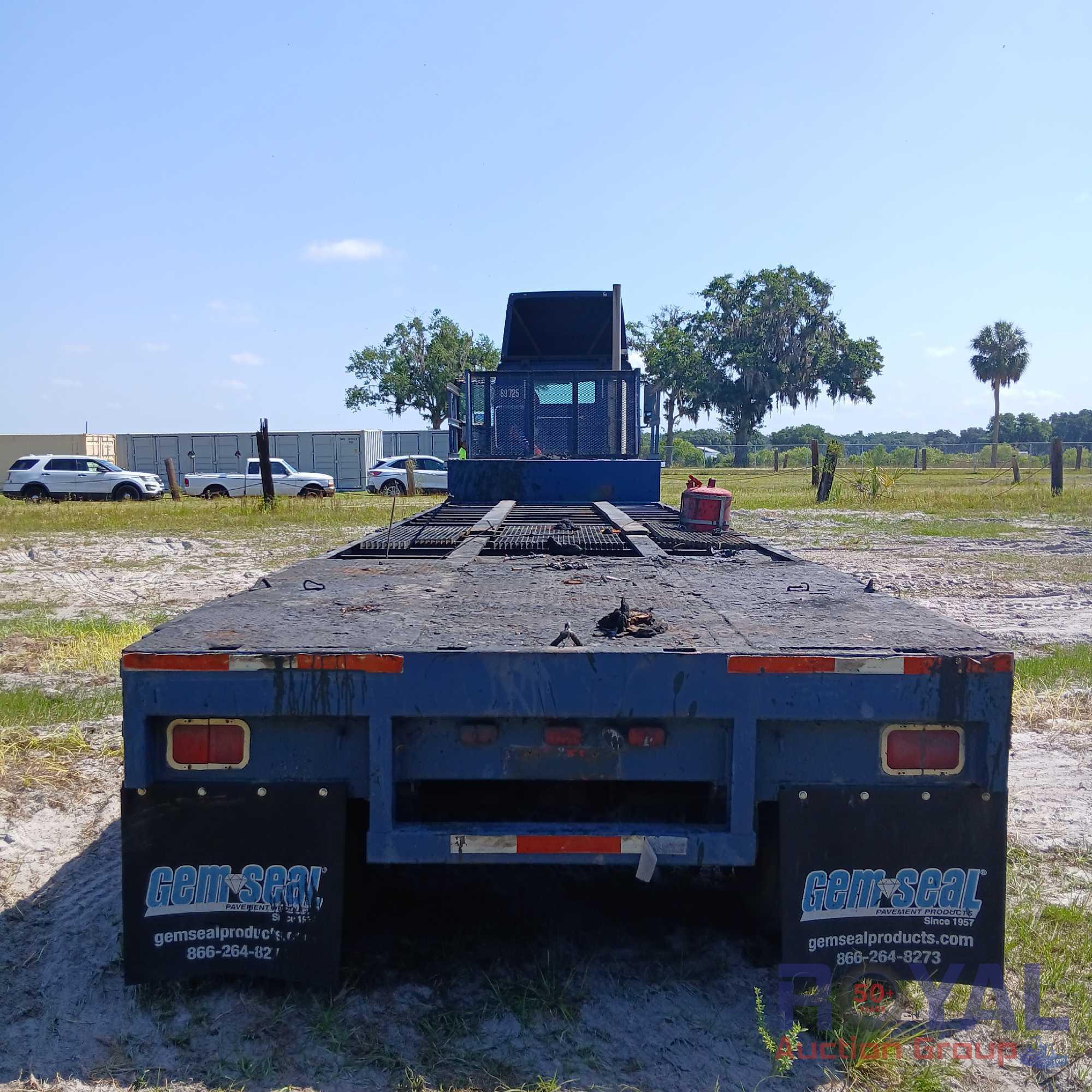 1980 Fona T/A 42 Ft Step Deck Trailer