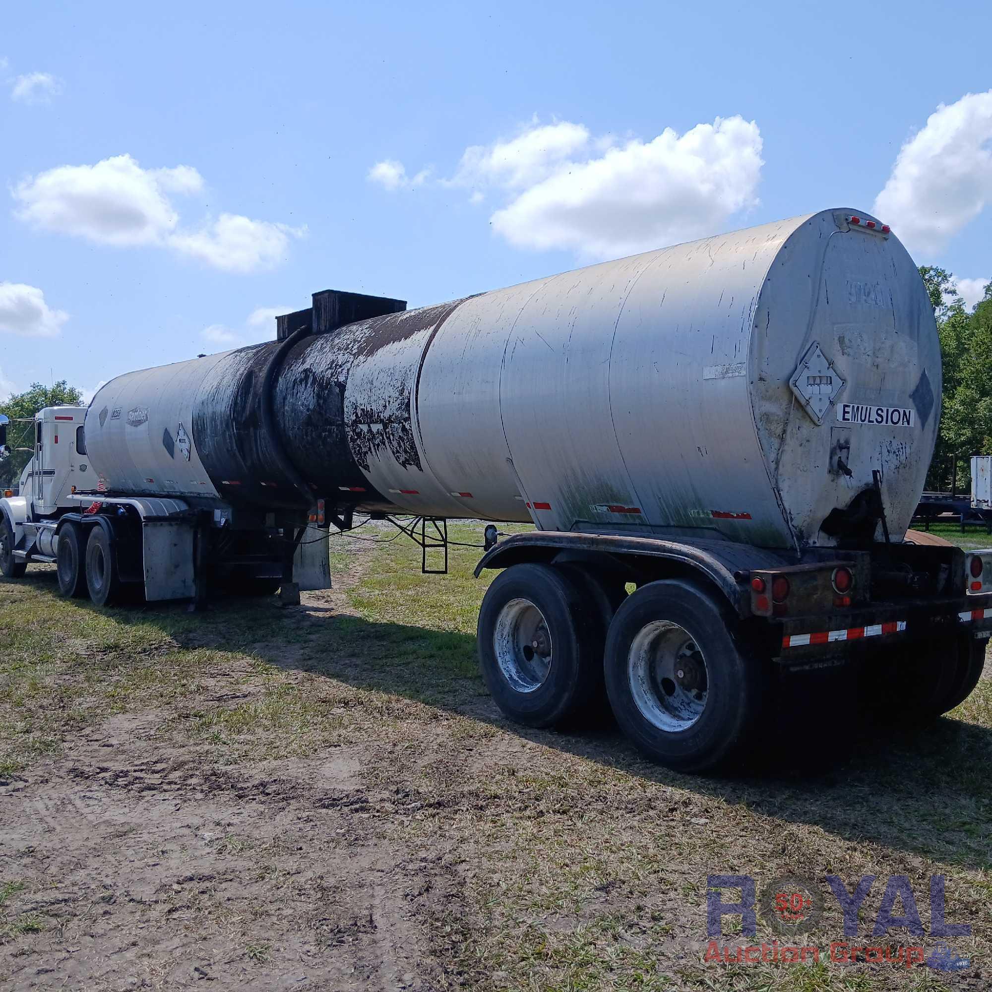 1986 Fruehauf TEH-F2-R 7,000 Gallon Tanker Trailer