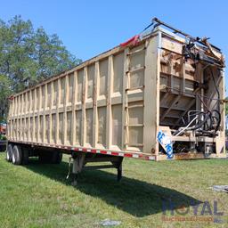 2002 Steco SE028696 Push Out 38Ft Sludge Trailer