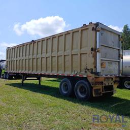 2002 Steco SE028696 Push Out 38Ft Sludge Trailer