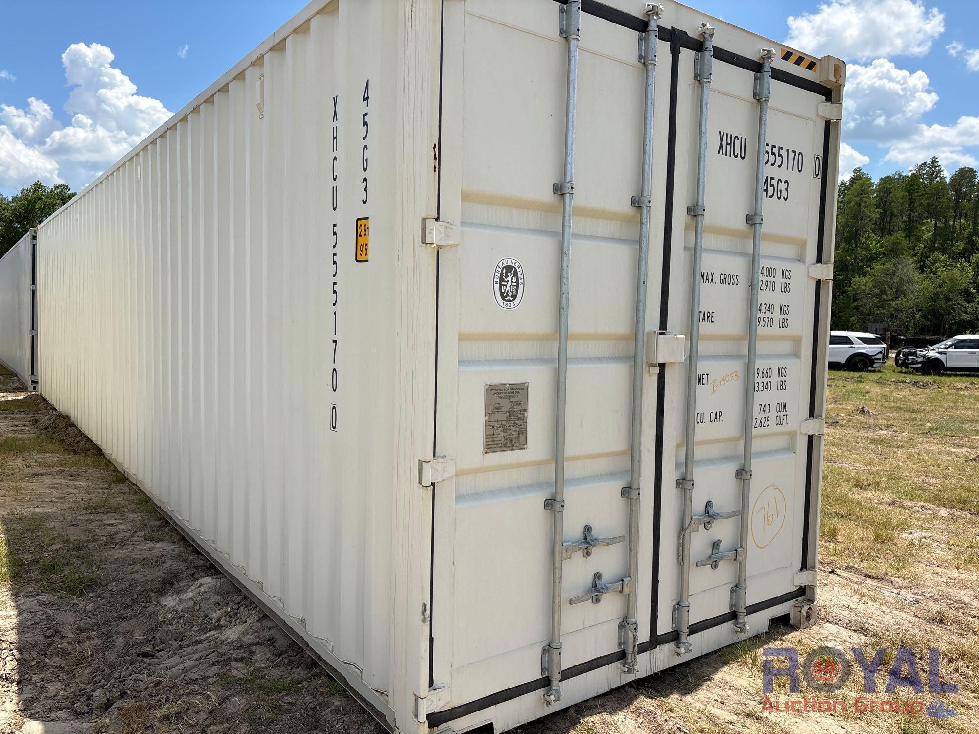 One Run 40 Ft 10 Door Shipping Container