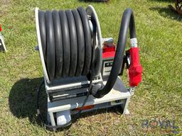 2024 Diesel Pump With 50ft Hose,Nozzle,Reel And Meter