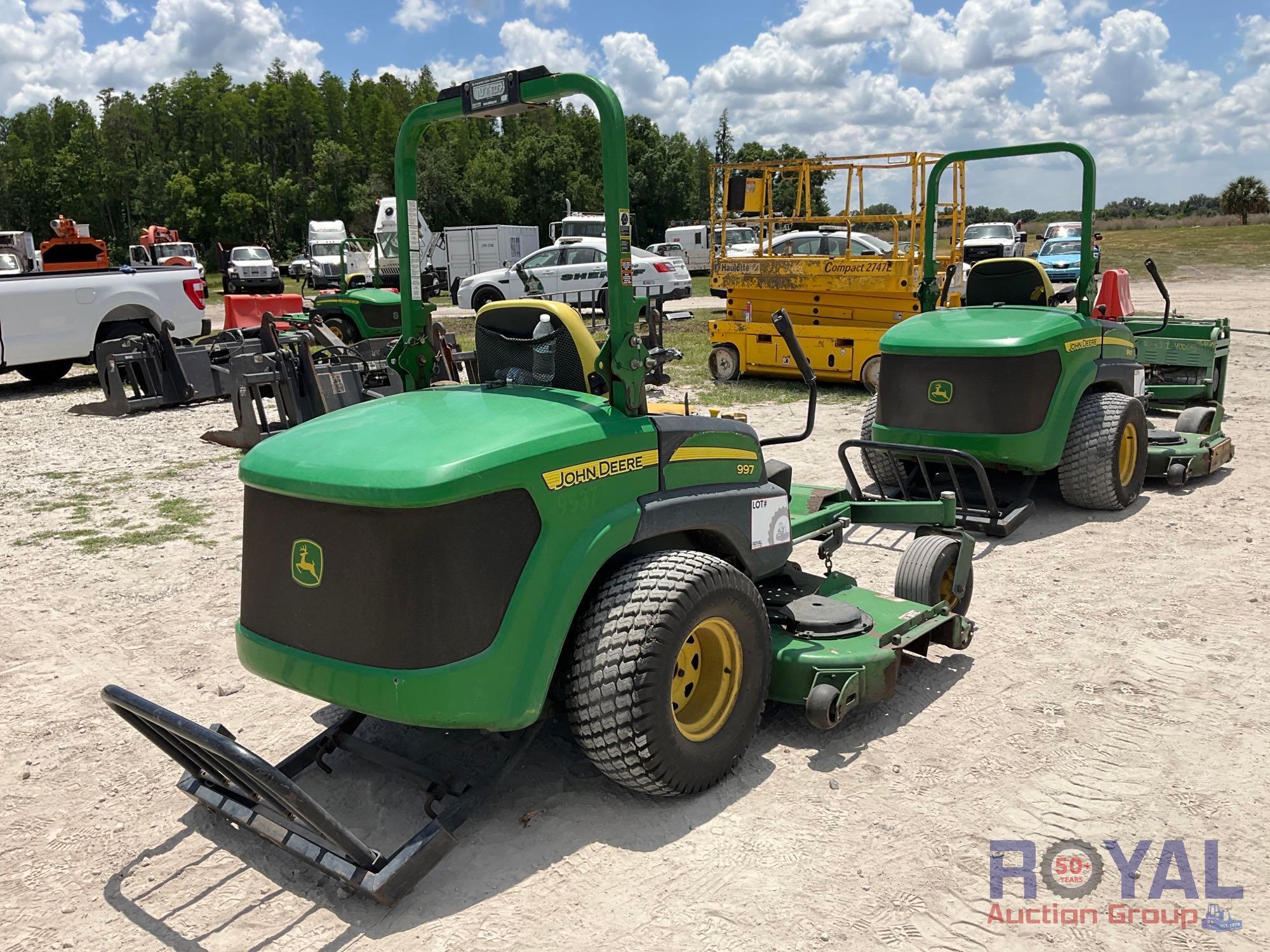 2014 John Deere 997 ZTR 72in Zero Turn Mower