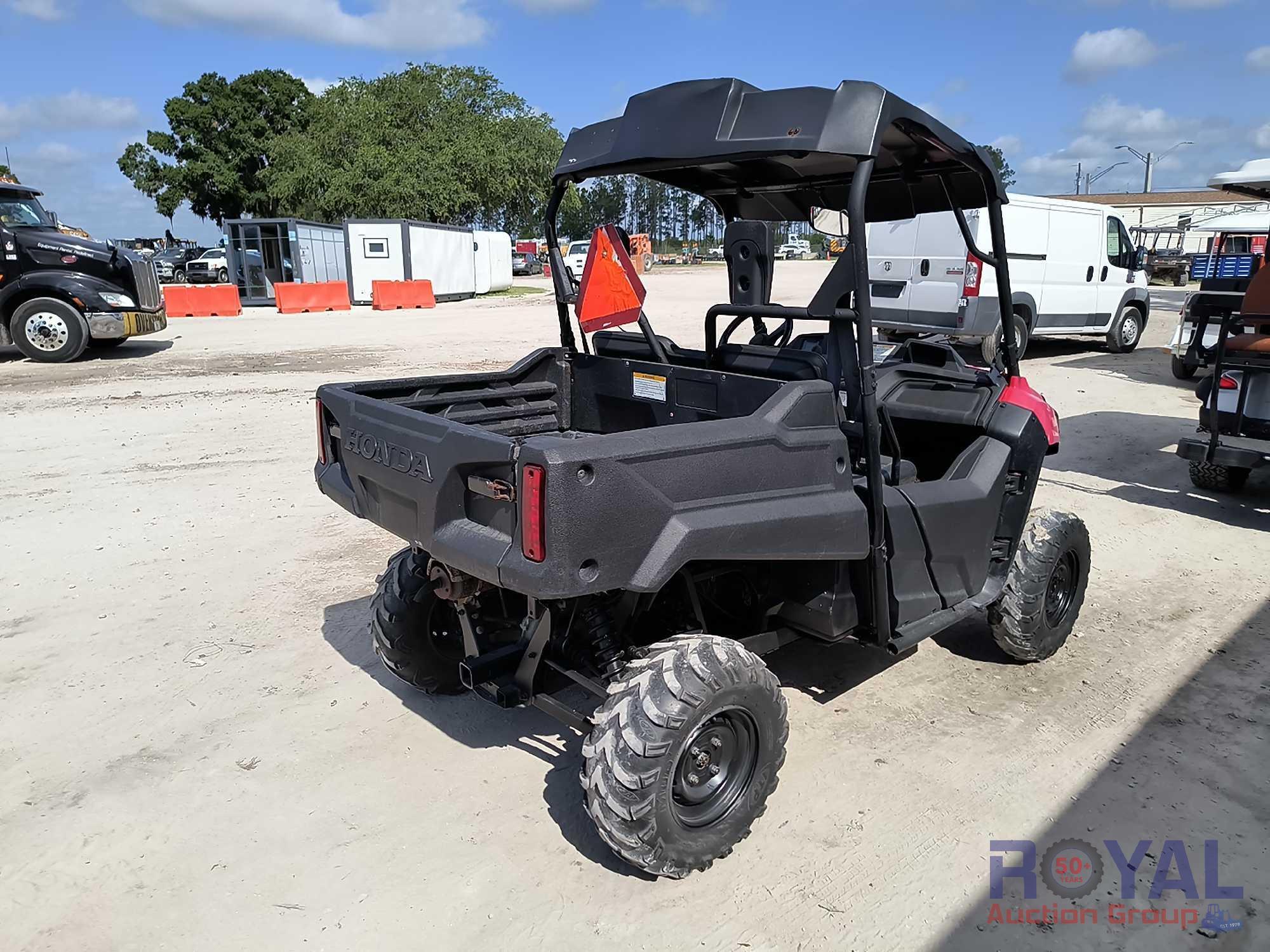 2015 Honda SXS700M4 4x4 ATV