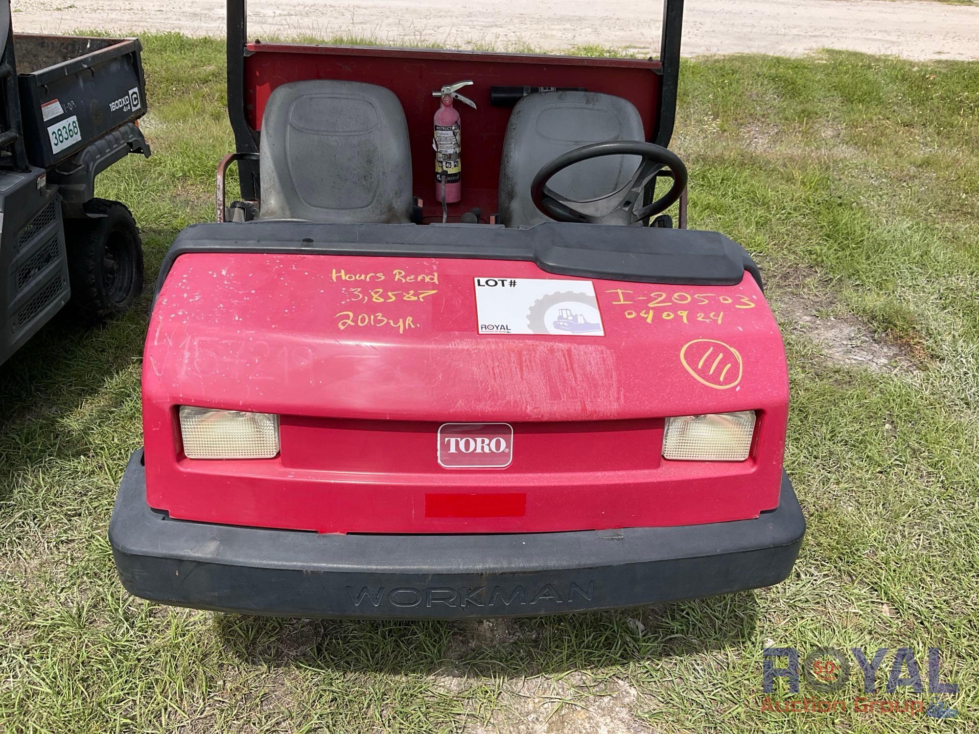 2013 Toro HDX 4x4 Utility Cart