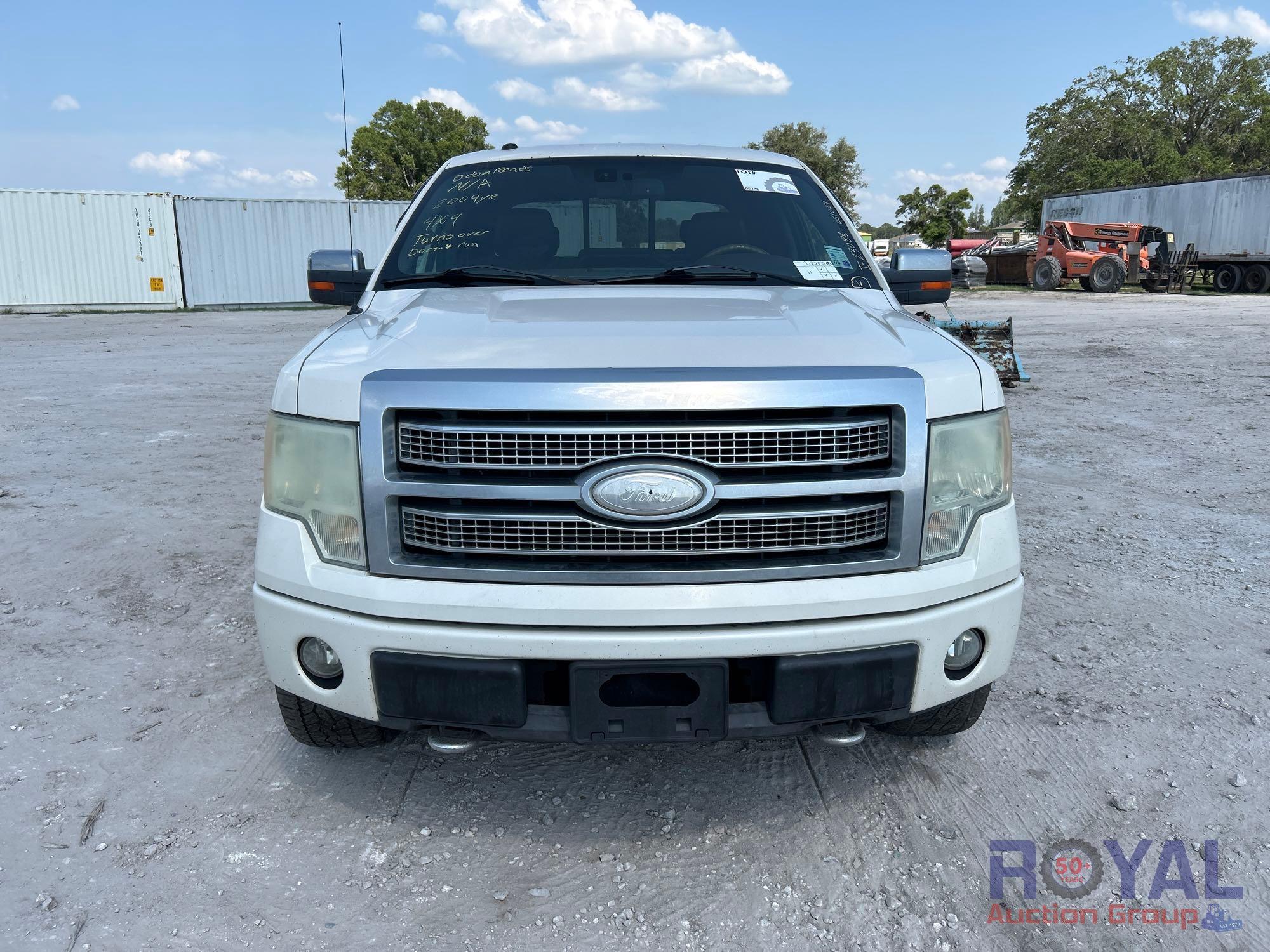 2009 Ford F150 4X4 Crew Cab Pickup Truck