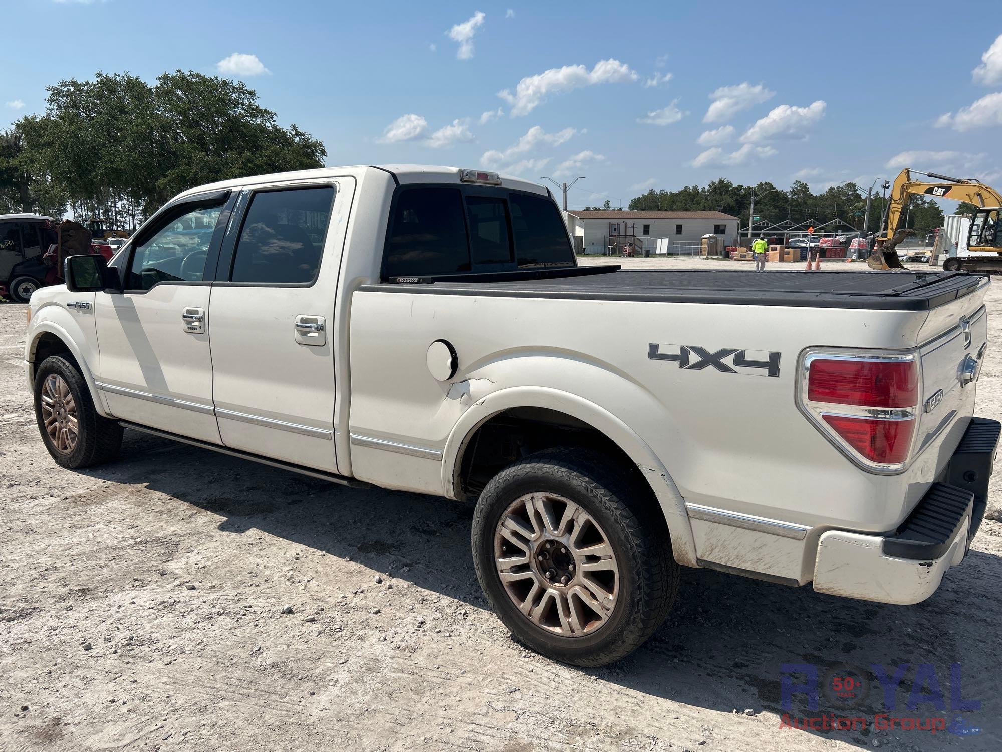 2009 Ford F150 4X4 Crew Cab Pickup Truck