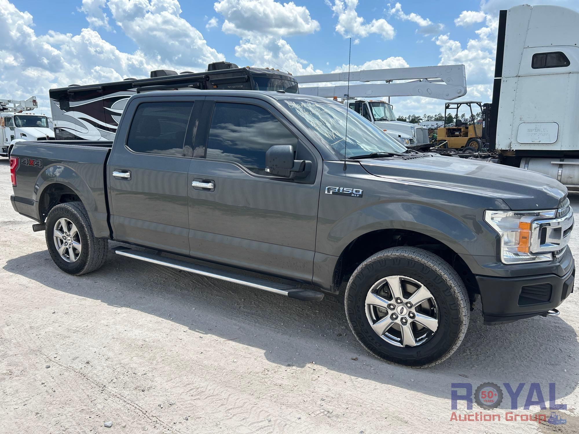 2018 Ford F-150 4x4 Crew Cab Pickup Truck