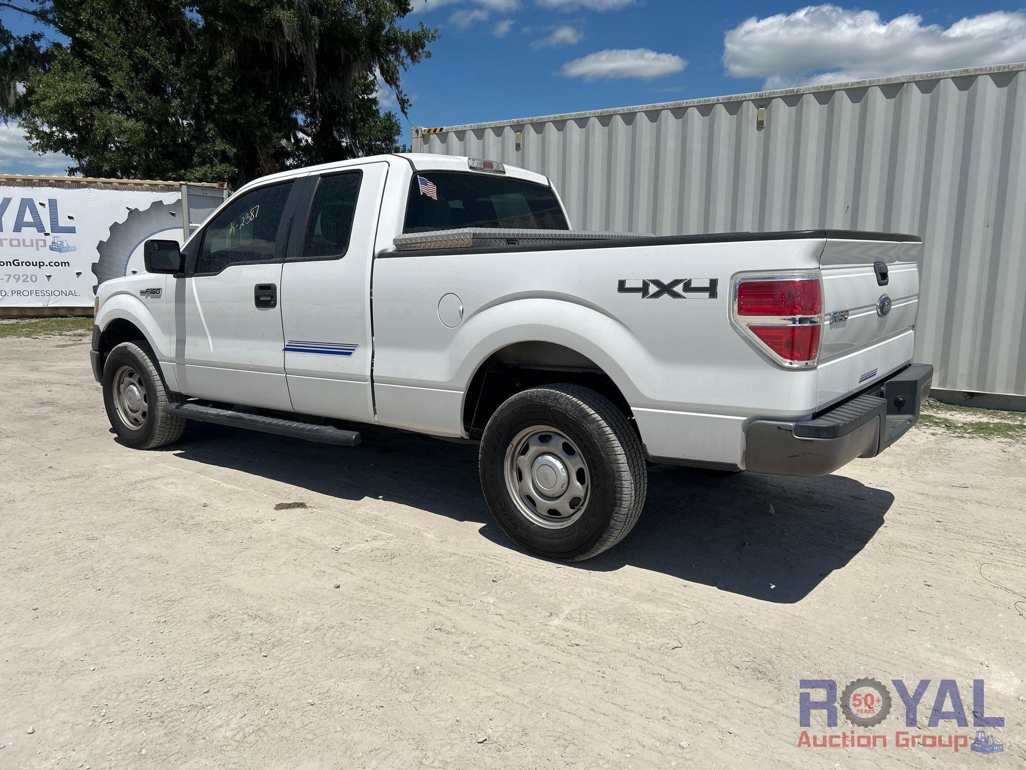 2012 Ford F-150 4x4 Ext. Cab Pickup Truck