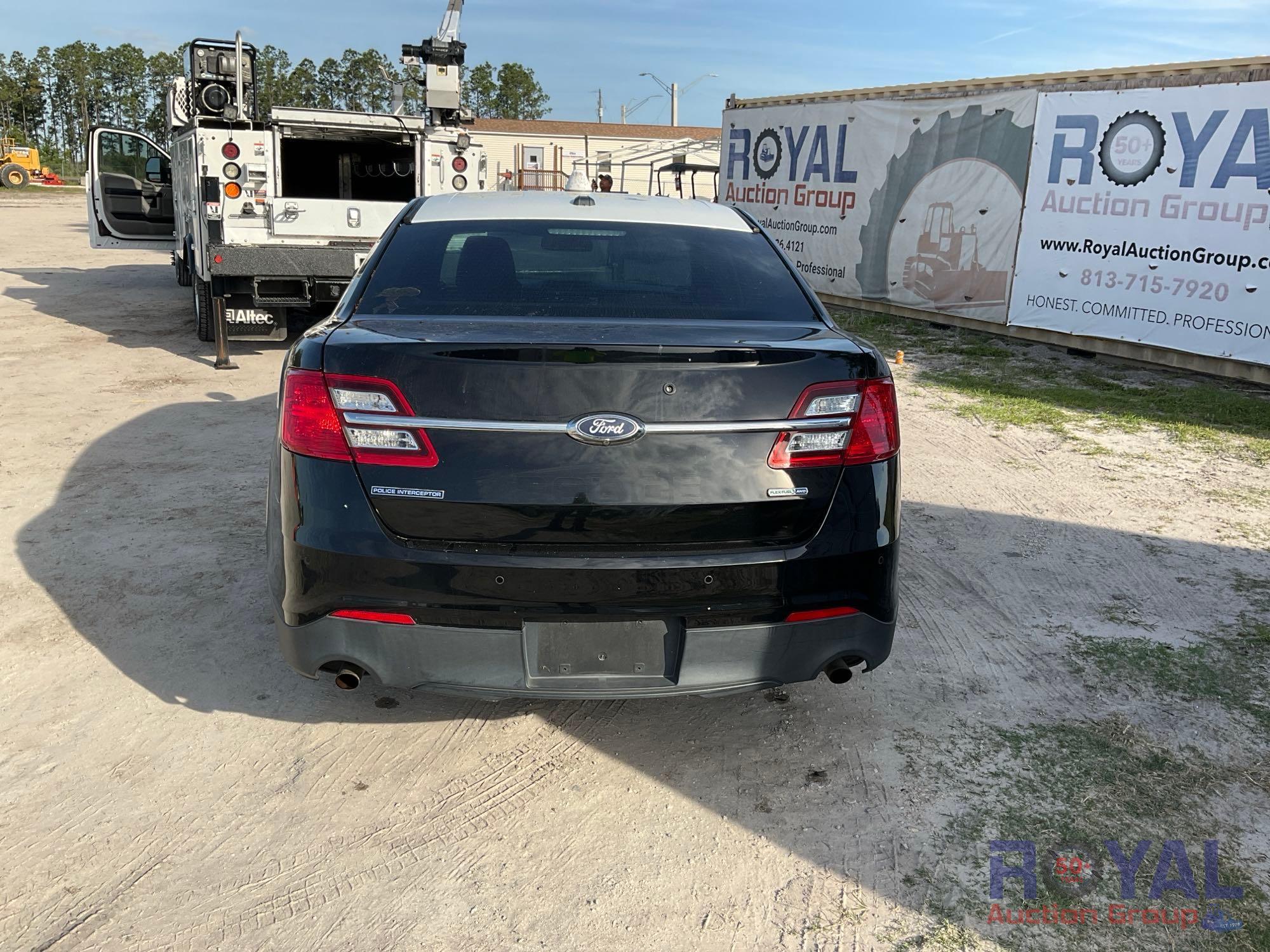 2017 Ford Taurus Police Cruiser