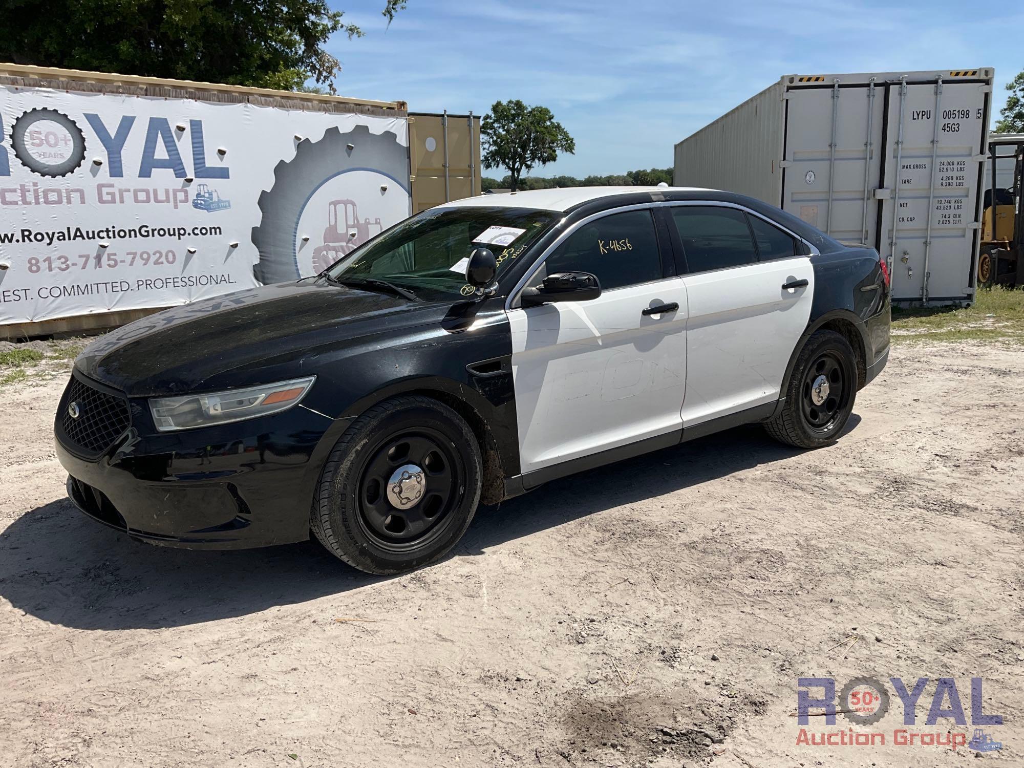 2013 Ford Taurus Police Cruiser