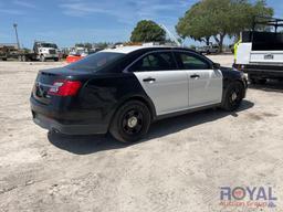 2013 Ford Taurus Police Cruiser