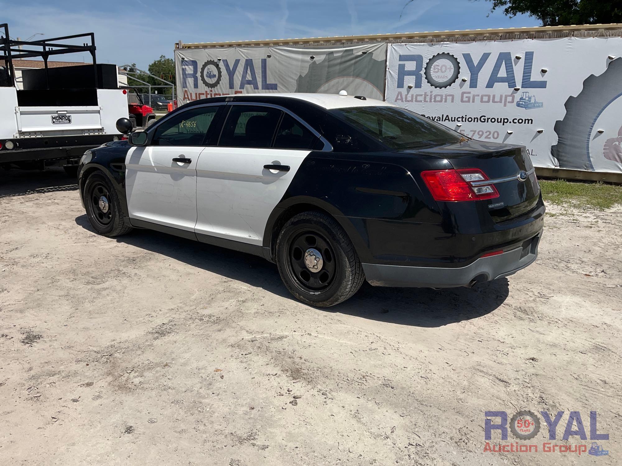 2013 Ford Taurus Police Cruiser