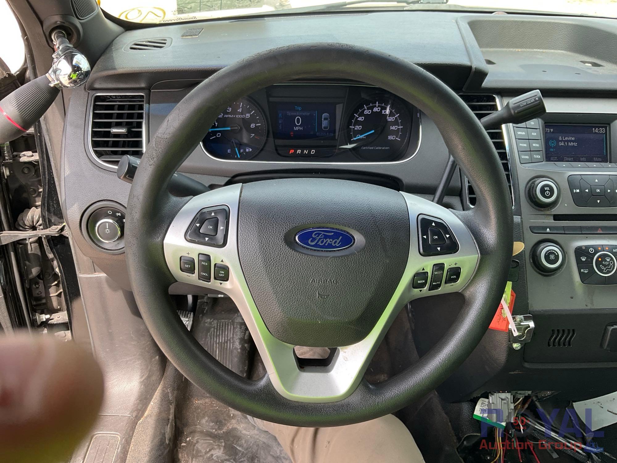 2015 Ford Taurus Police Cruiser