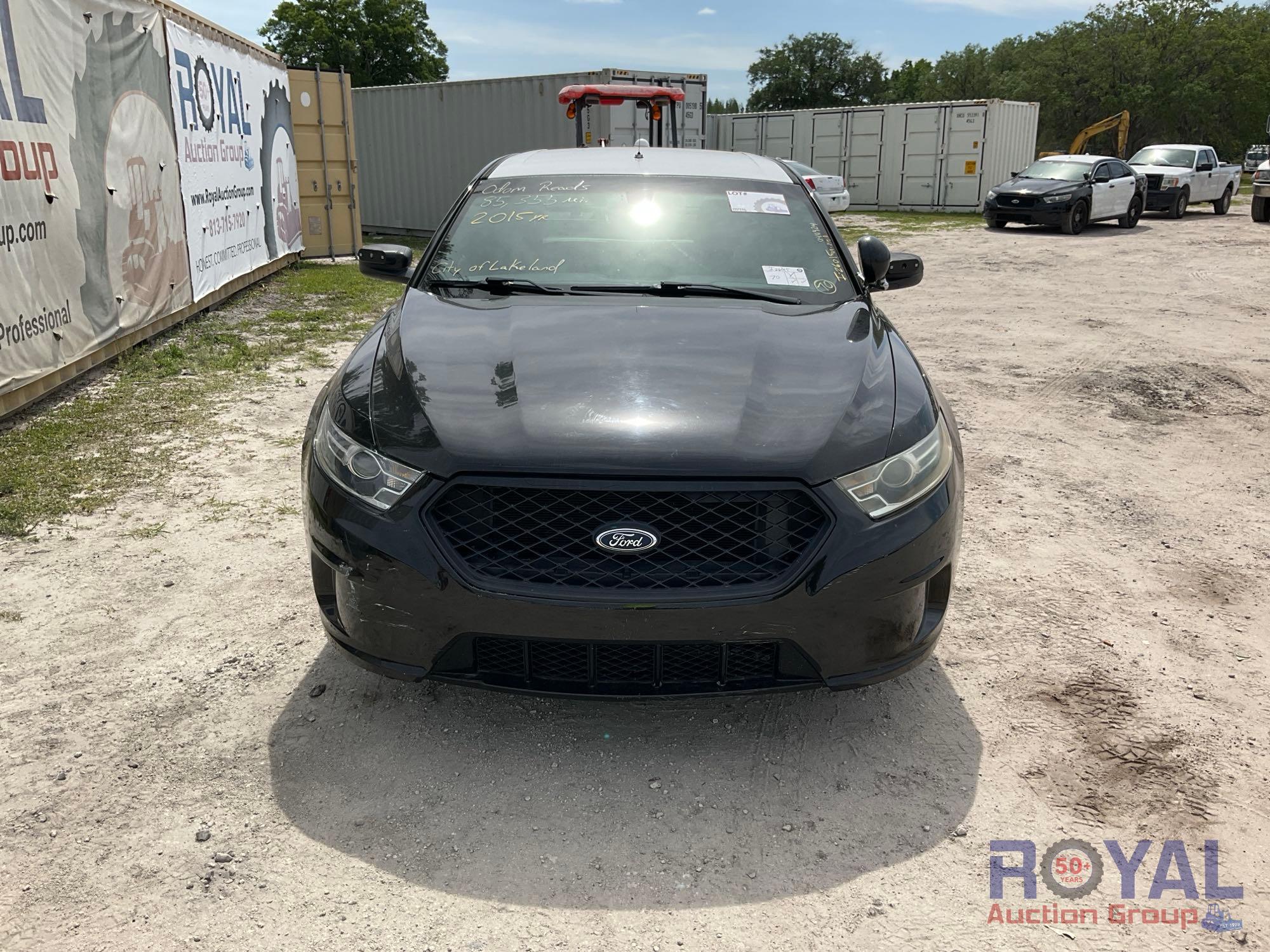 2015 Ford Taurus Police Cruiser