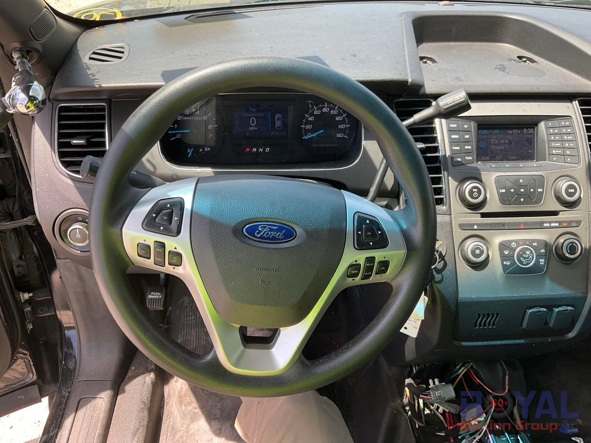 2014 Ford Taurus Police Cruiser