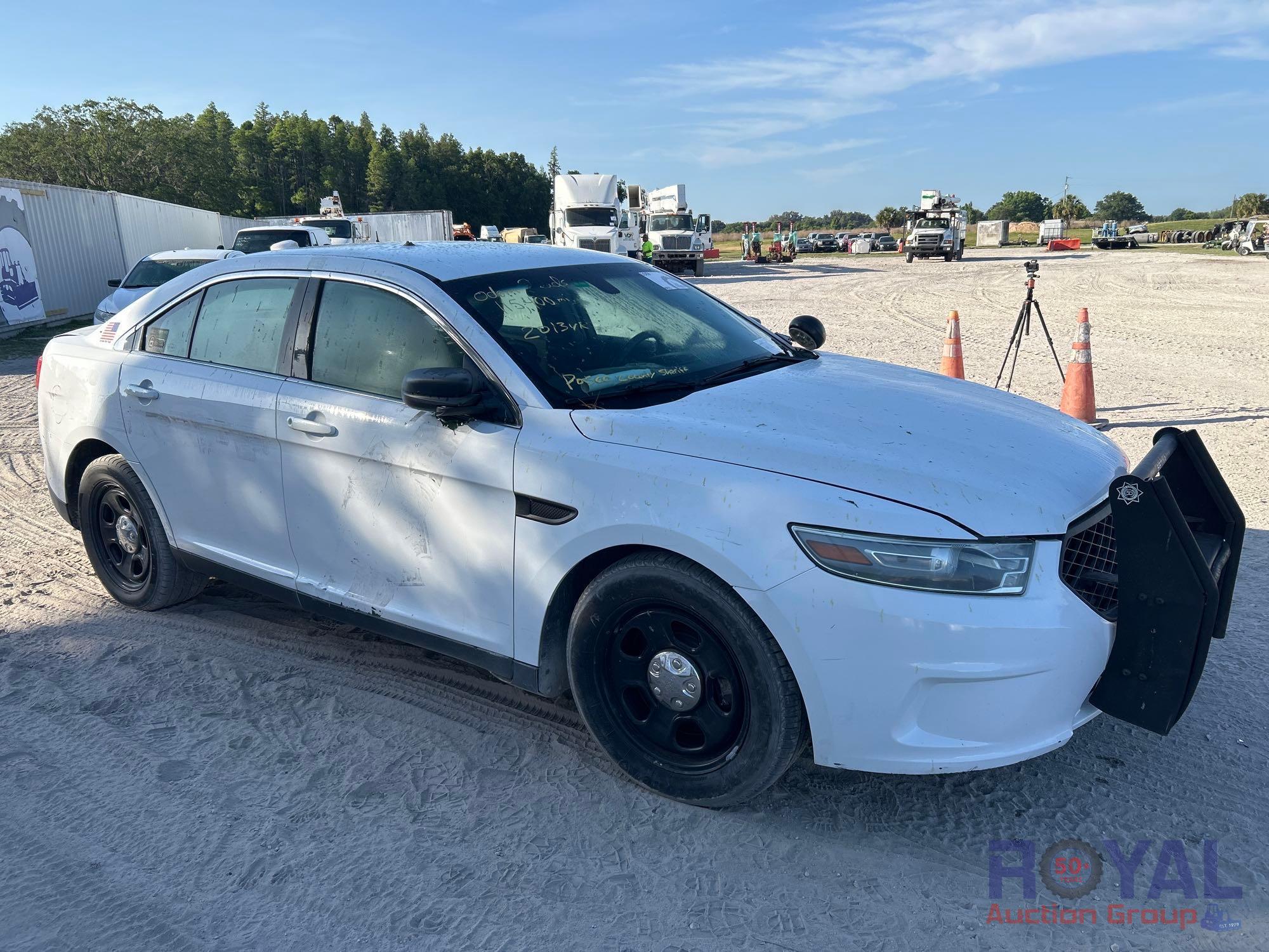 2013 Ford Taurus Police Cruiser