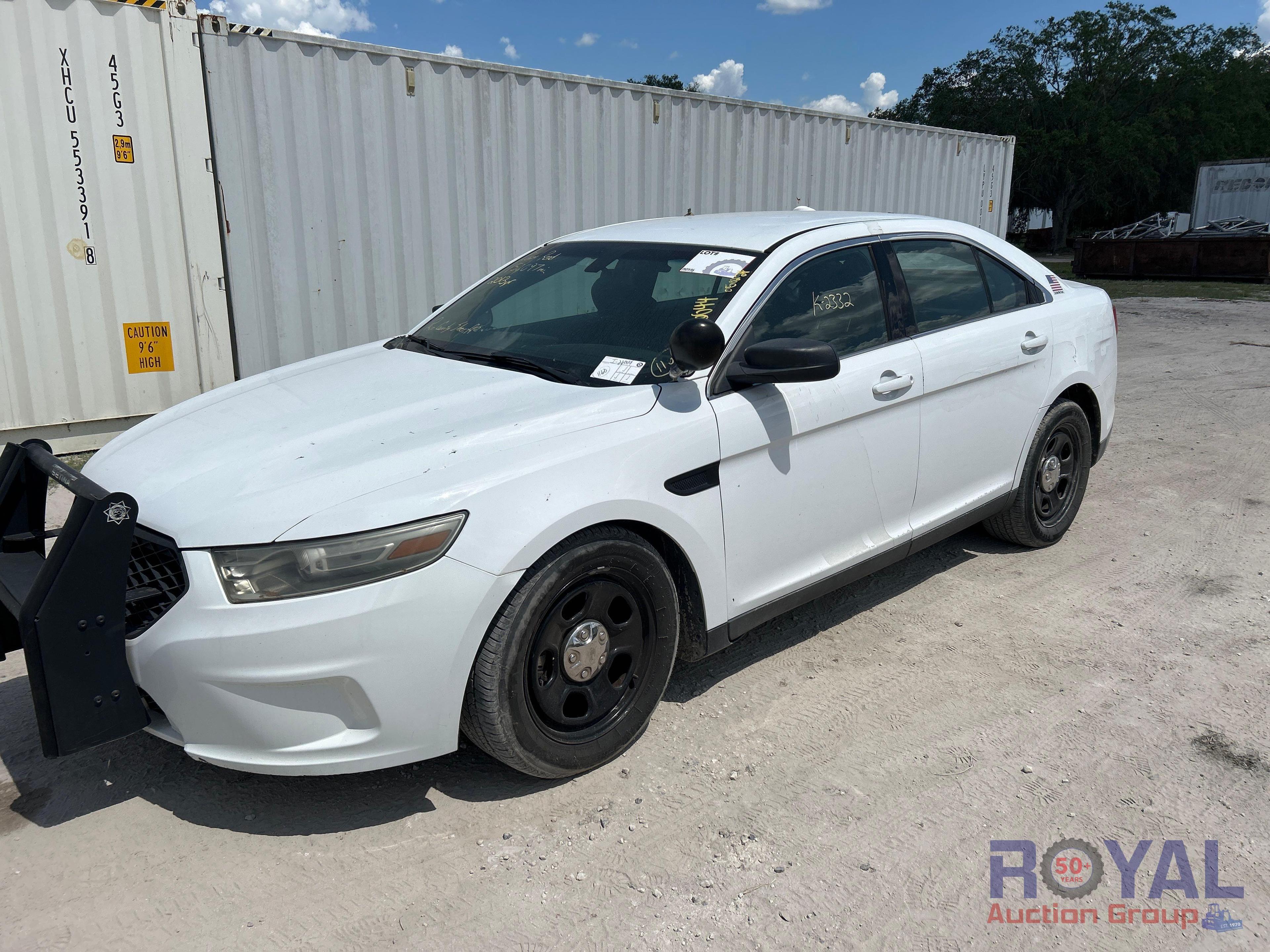 2013 Ford Taurus Police Cruiser