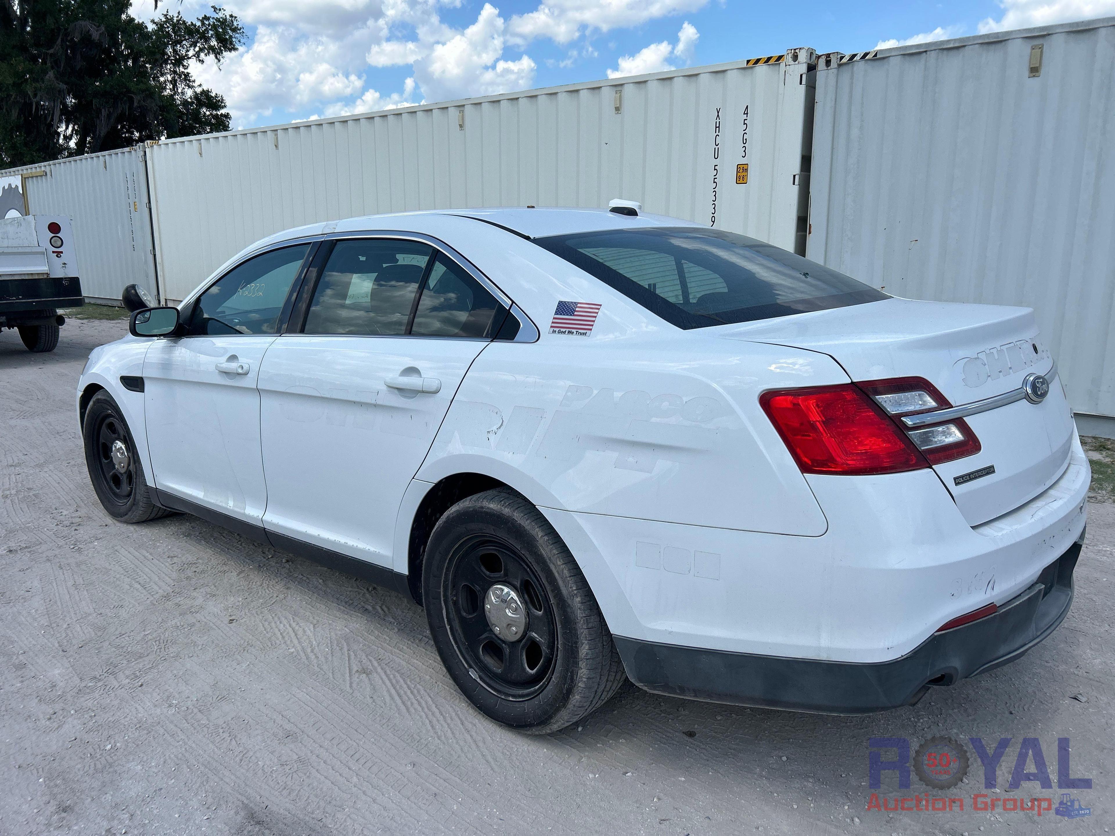 2013 Ford Taurus Police Cruiser