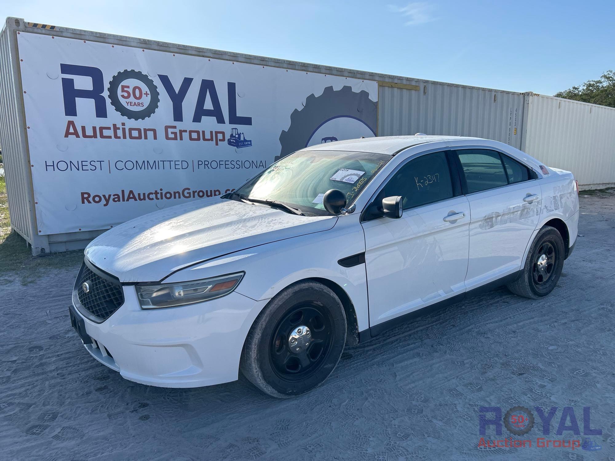 2013 Ford Taurus Police Cruiser