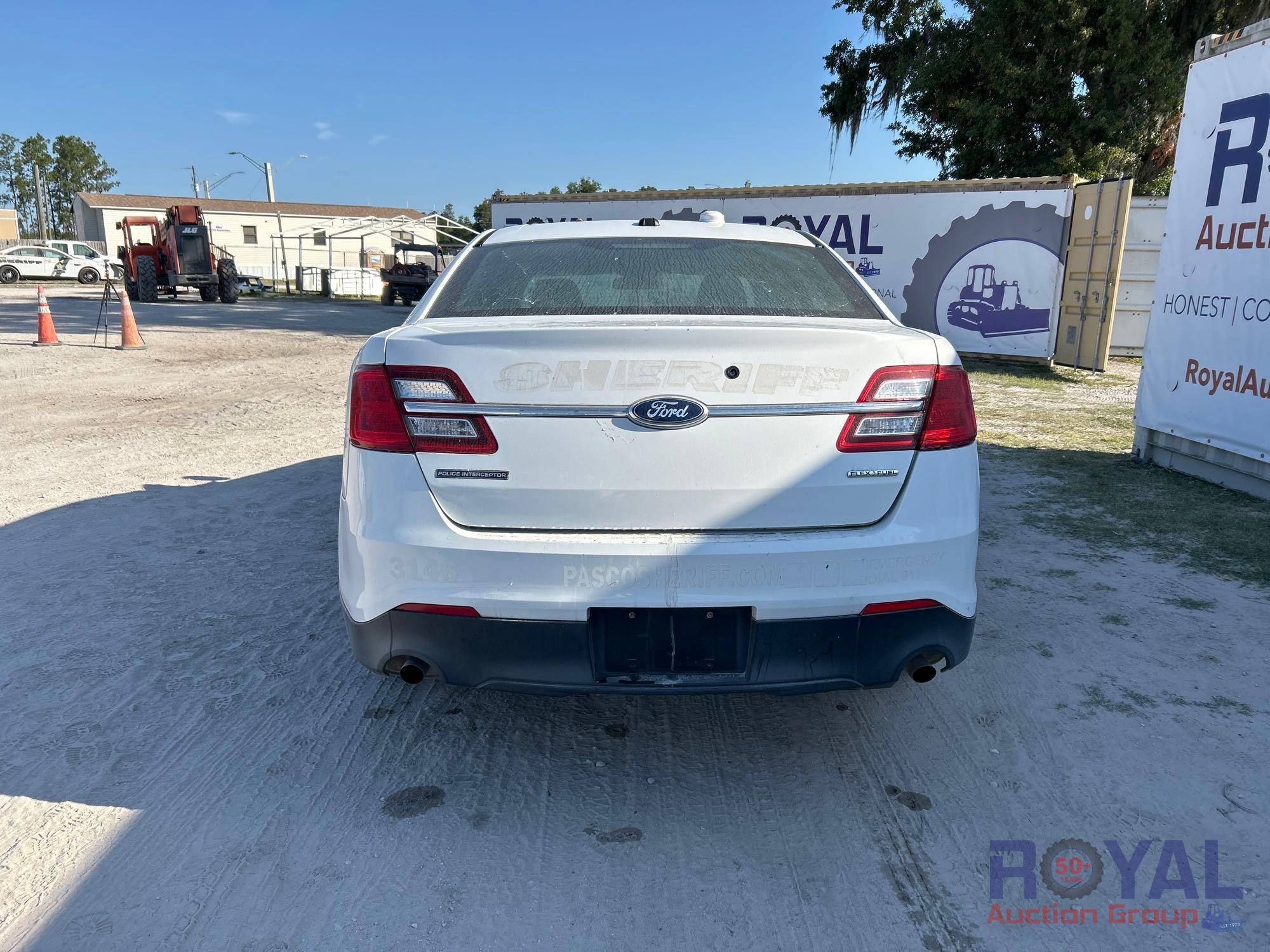 2013 Ford Taurus Police Cruiser