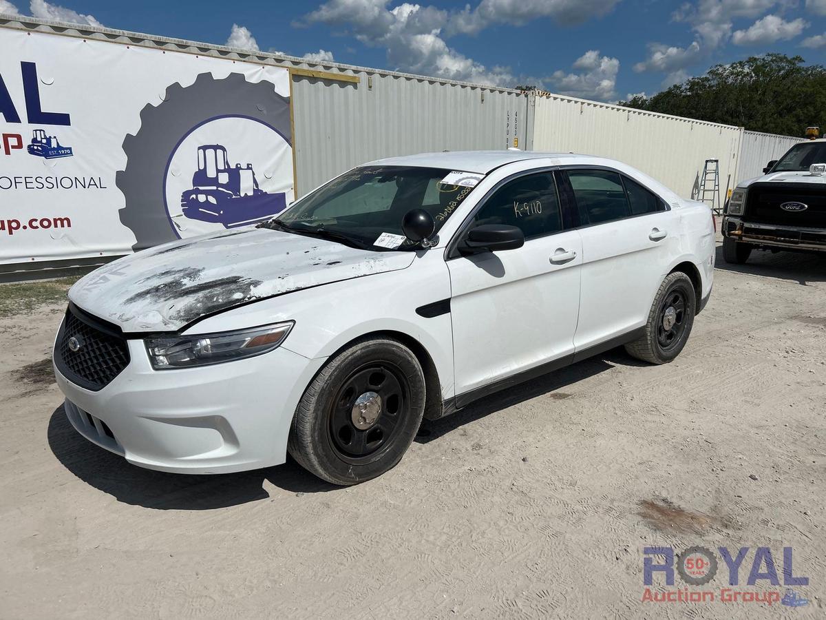 2013 Ford Taurus Police Cruiser