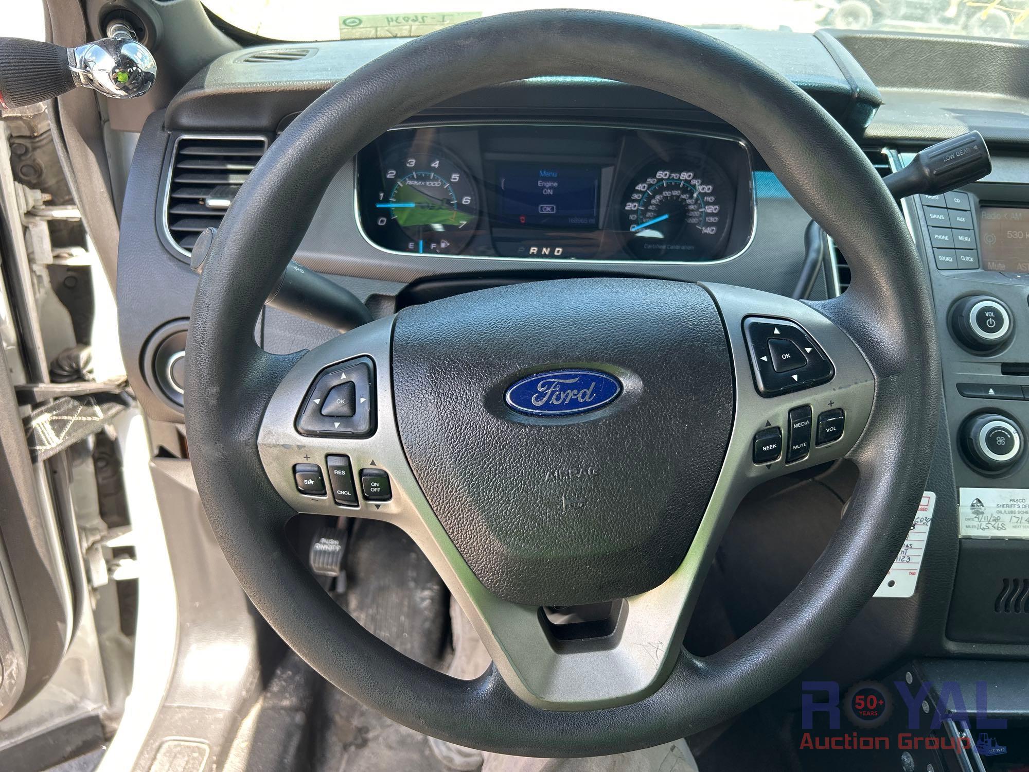 2013 Ford Taurus Police Cruiser