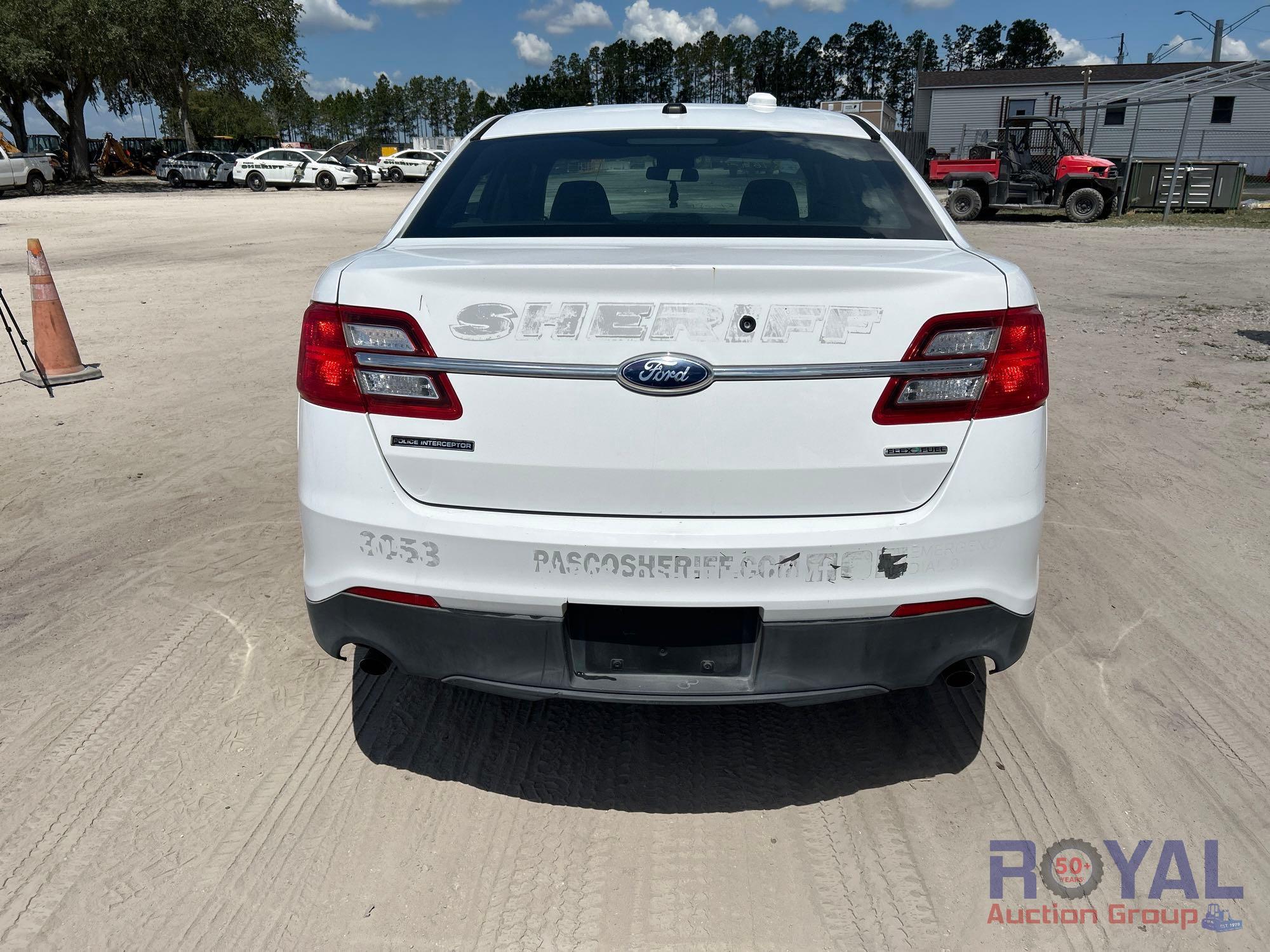 2013 Ford Taurus Police Cruiser