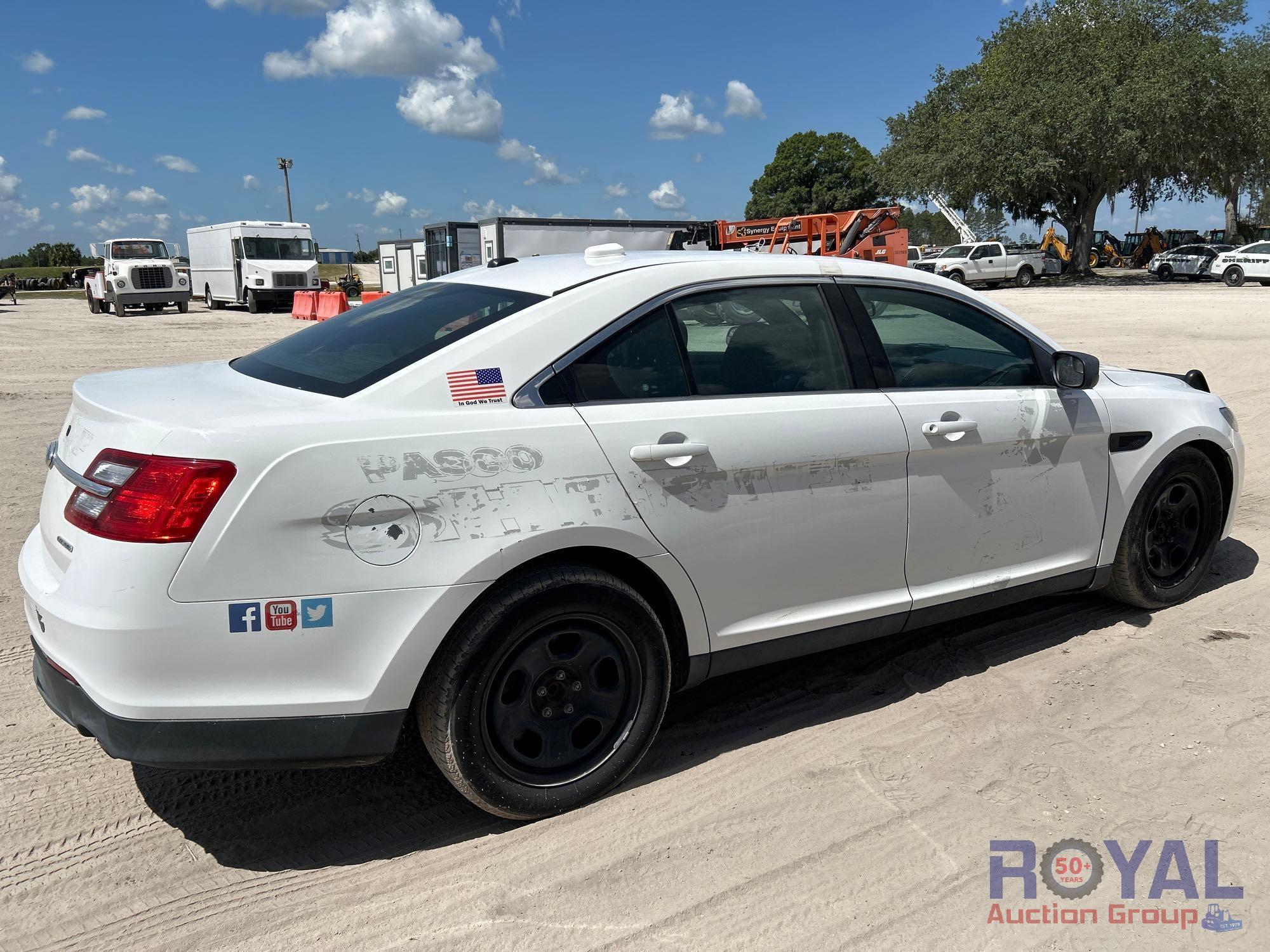 2013 Ford Taurus Police Cruiser