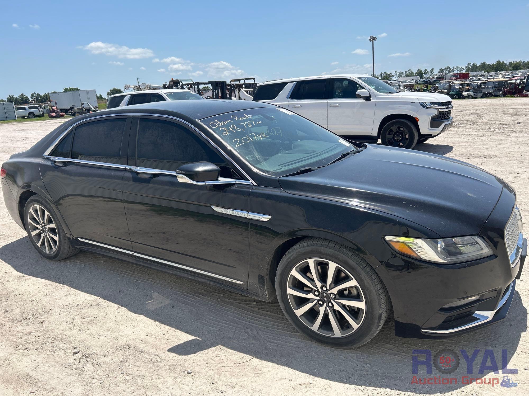 2017 Lincoln Continental Sedan