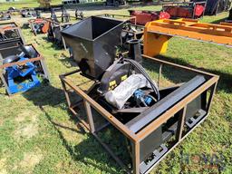 2024 Mower King SSBX42S 42in Skid Steer Chipper Attachment