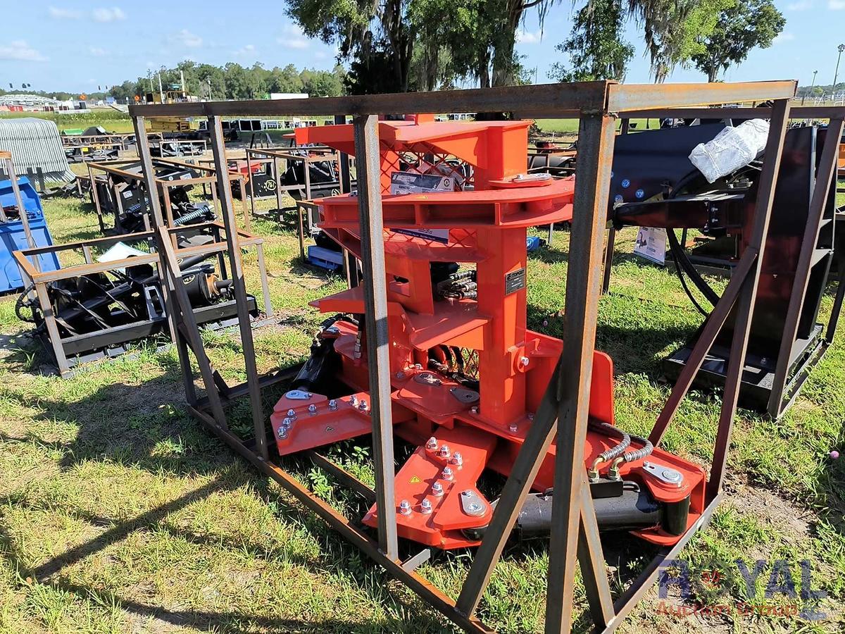 2024 TopCat ECSSRB Skid Steer Tree Shear Attachment