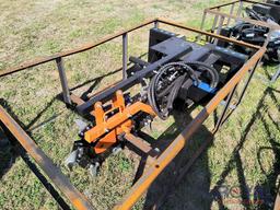 2024 Mower King ECSSCT72 72in Skid Steer Trencher Attachment