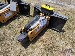 2024 AGT SSHH680 Skid Steer Hydraulic Breaker Attachment