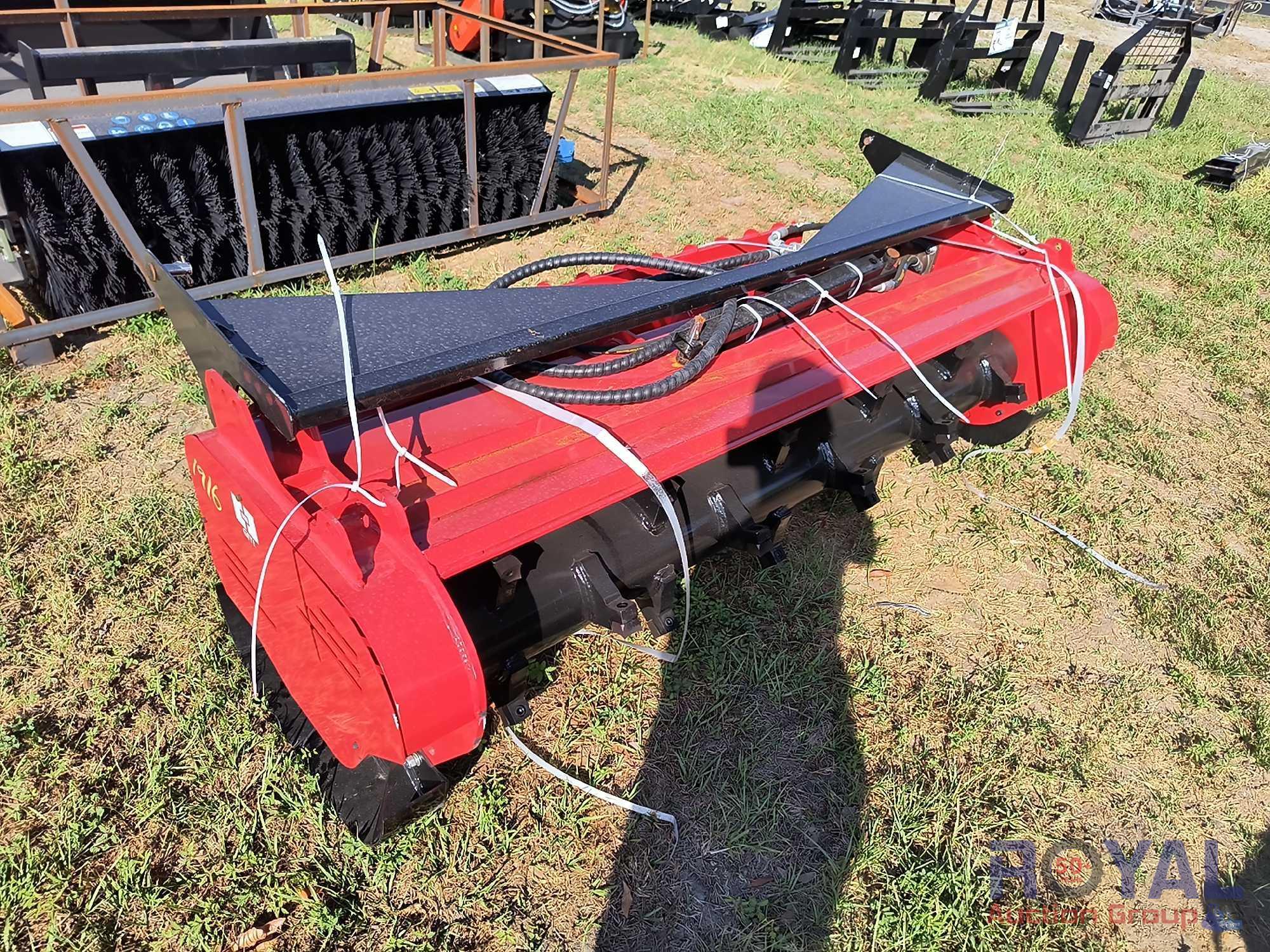 2024 Giyi 1680mm Skid Steer Mulcher Attachment